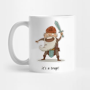 Warrior - It's a trap! Mug